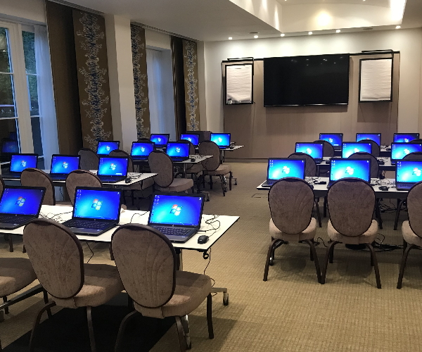 Laptop hire Setup